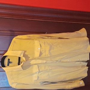 Banana Republic Mustar yellow buttoned shirt